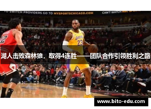 湖人击败森林狼，取得4连胜——团队合作引领胜利之路